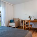 Студио (Панорамный люкс с большой террасой и видом на море), Petra Garden Beach Hotel