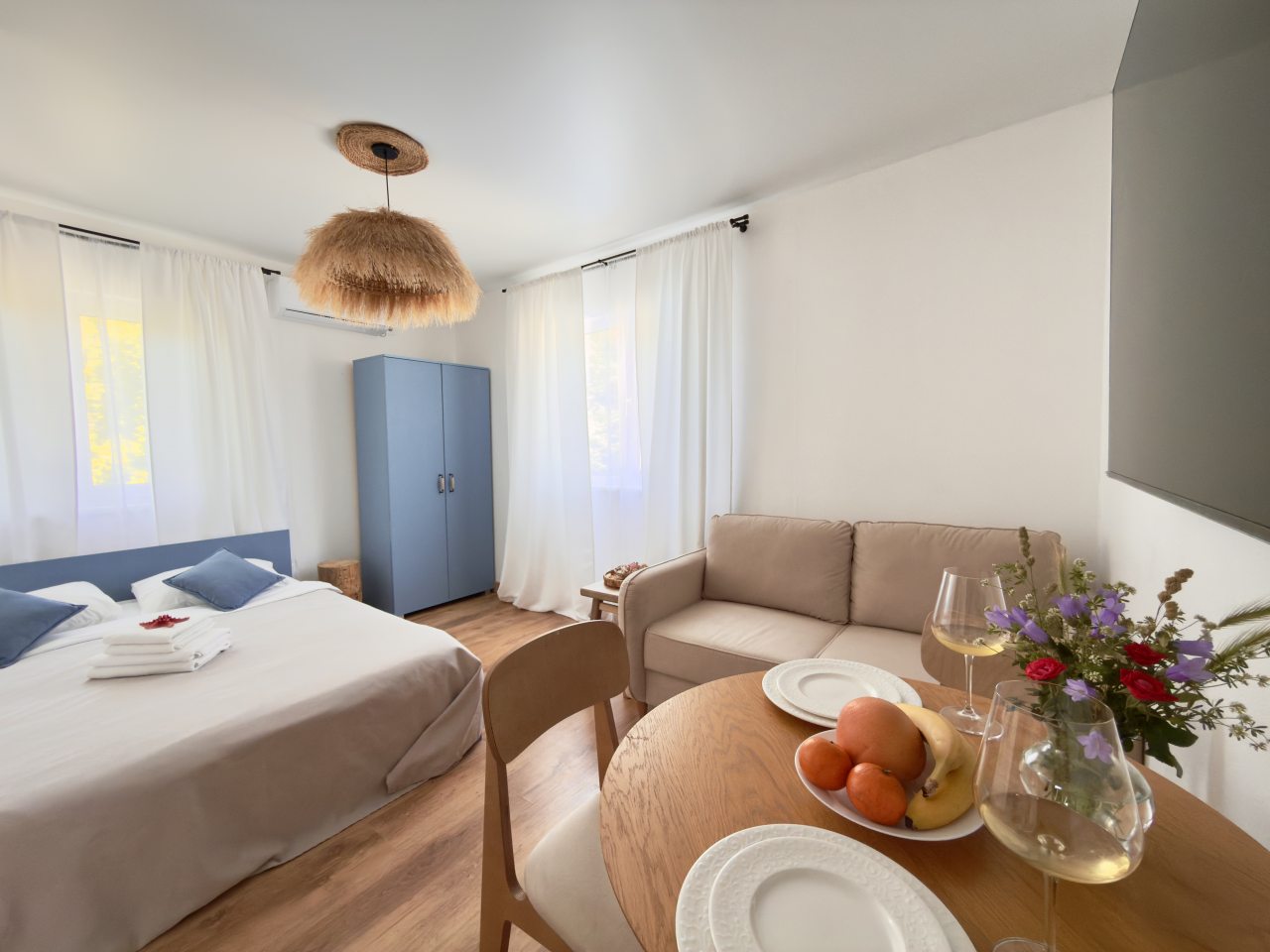 Делюкс (Семейный апартаменты с кухней), Petra Garden Beach Hotel
