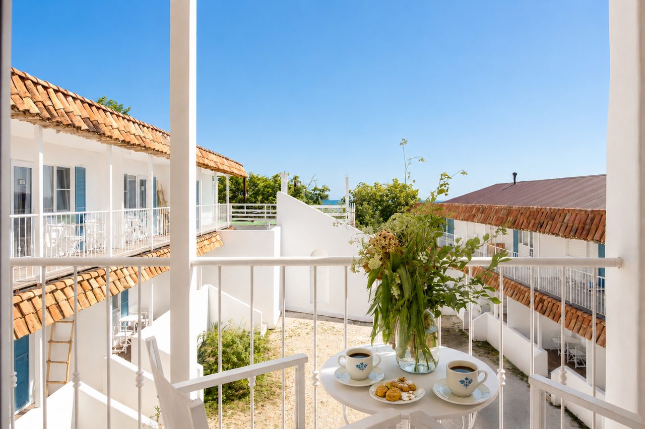 Люкс (Двухкомнатные семейные апартаменты с террасой), Petra Garden Beach Hotel