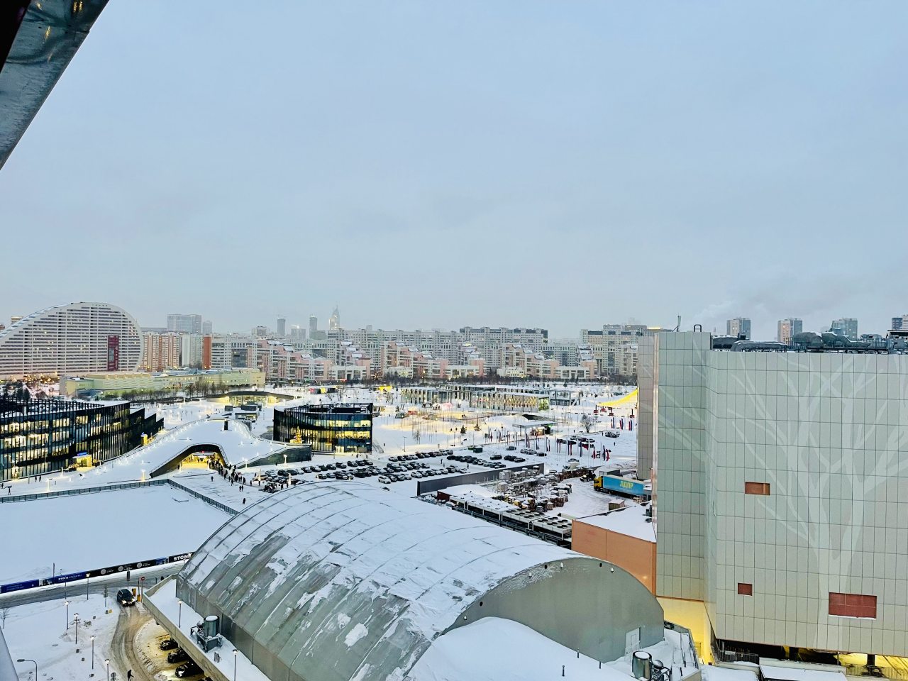Автостоянка / Парковка, Апартаменты Квартира Апартаменты с видом на Москву