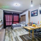Трехместный (Апартаменты уютные в центре Москвы 263), Апартаменты С видом на Москву