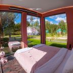 Двухместный (Зеркальный Пинк), Загородный отель Lucky Glamping