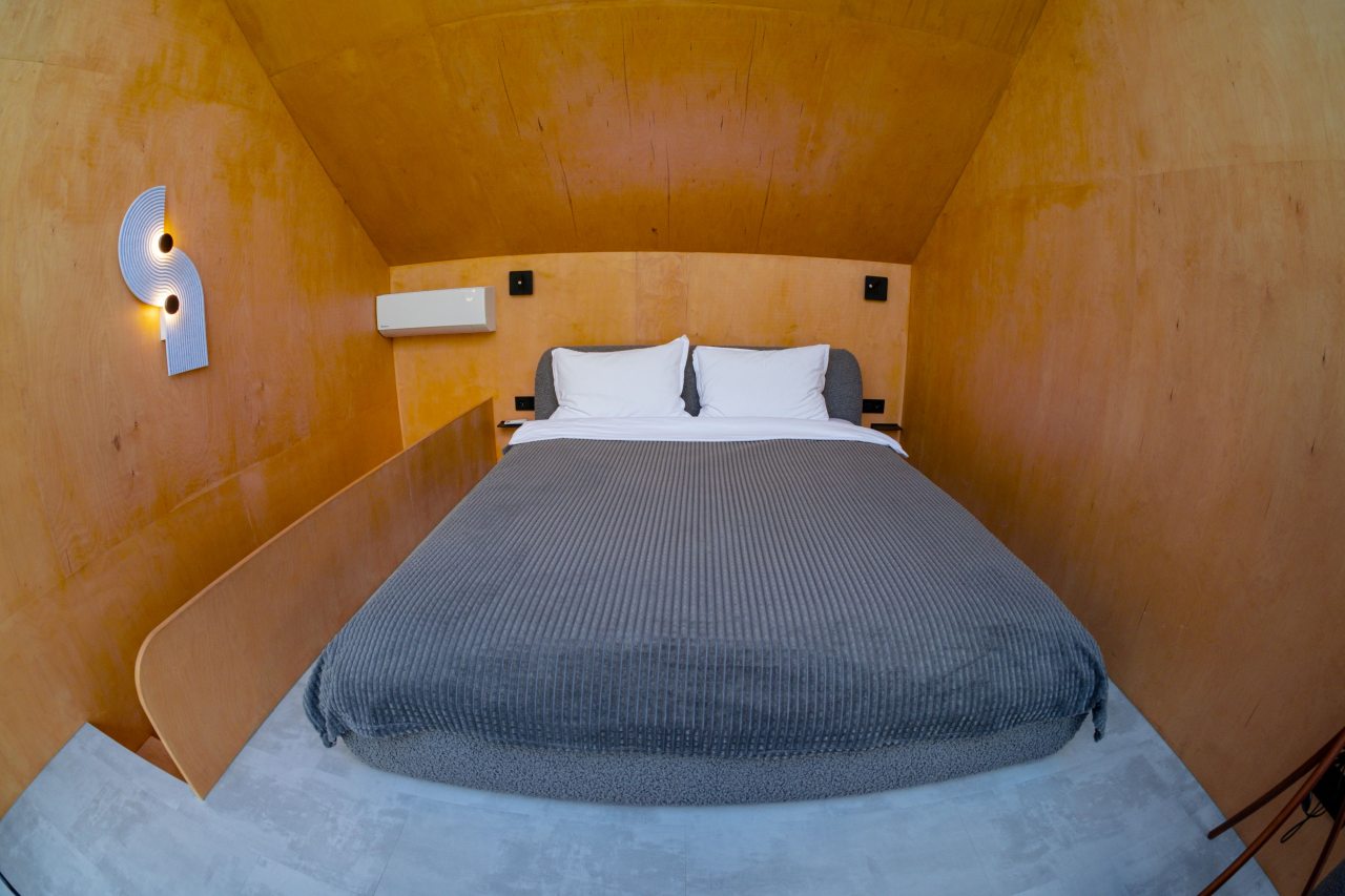 Двухместный (Скай с баней), Загородный отель Lucky Glamping