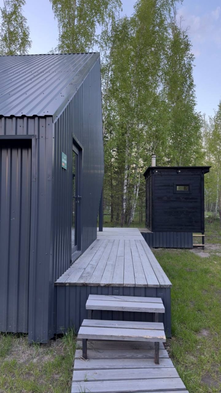 Двухместный (Скай с баней), Загородный отель Lucky Glamping