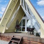 Дом (В стиле A-frame на берегу реки (коричневый)), Загородный клуб По щучьему Велению