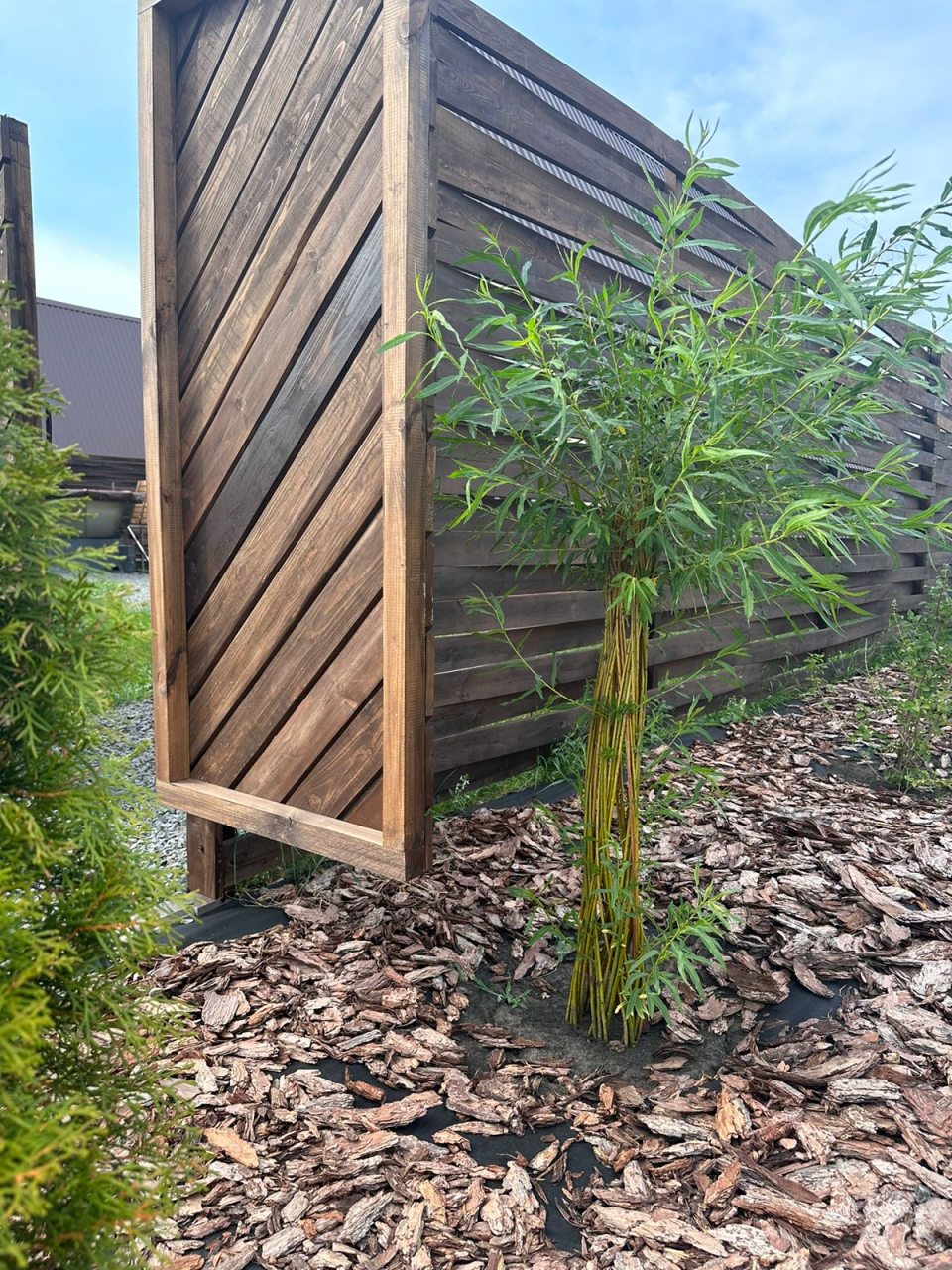 Дом (Загородный Дом A-Frame с чаном на берегу реки (белый)), Загородный клуб По щучьему Велению