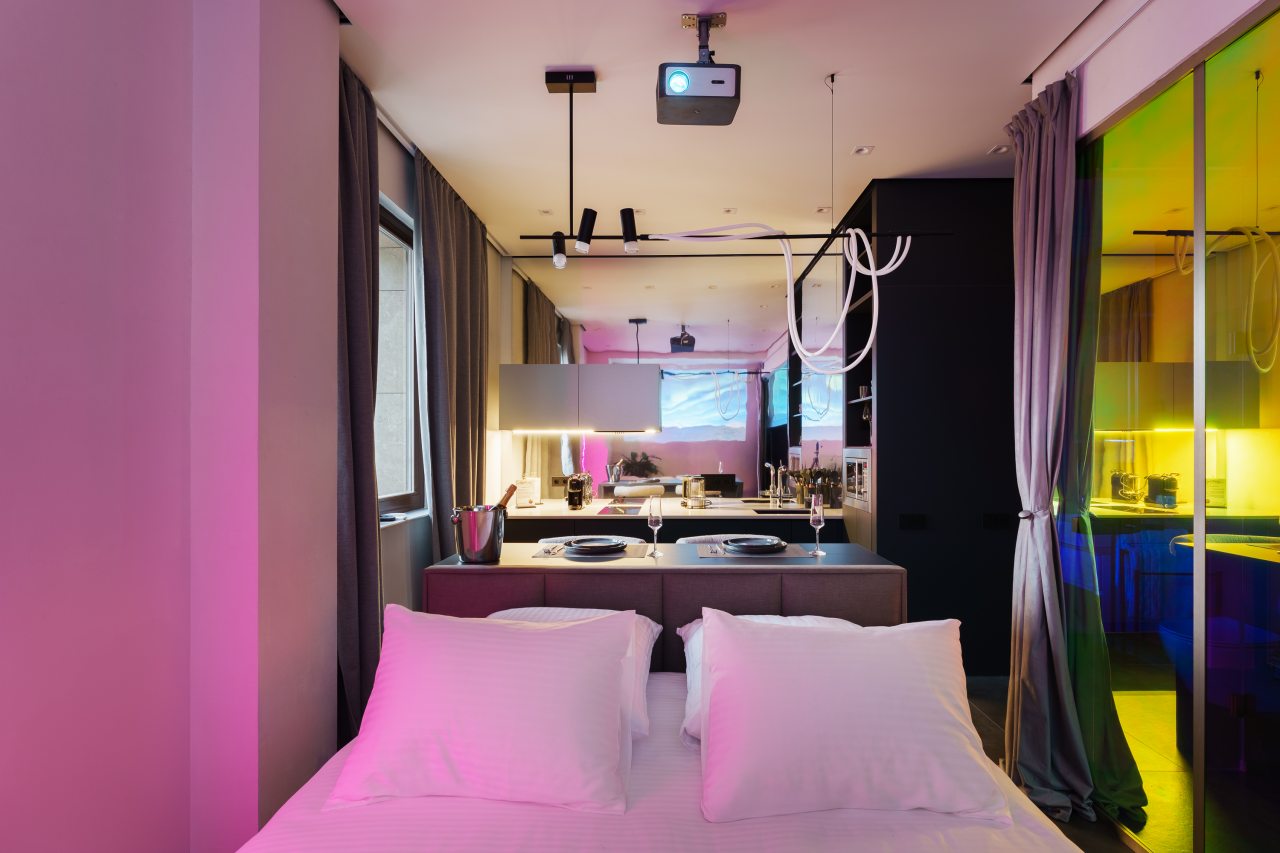 Двухместный (Бриллиант), Апартаменты Lux с террасой в центре Москвы