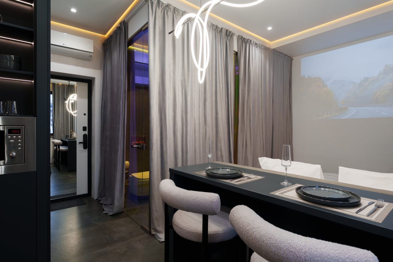 Двухместный (Бриллиант), Апартаменты Lux с террасой в центре Москвы