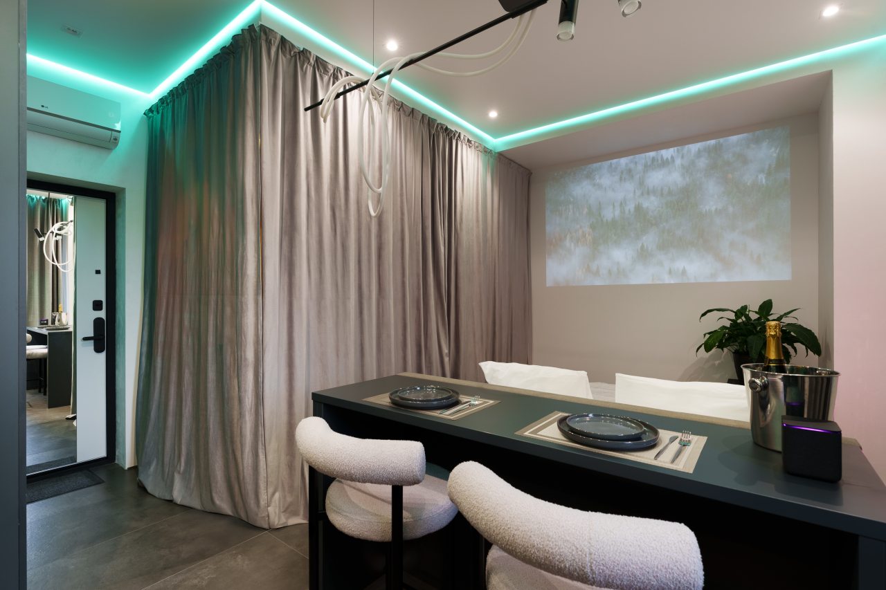 Двухместный (Бриллиант), Апартаменты Lux с террасой в центре Москвы