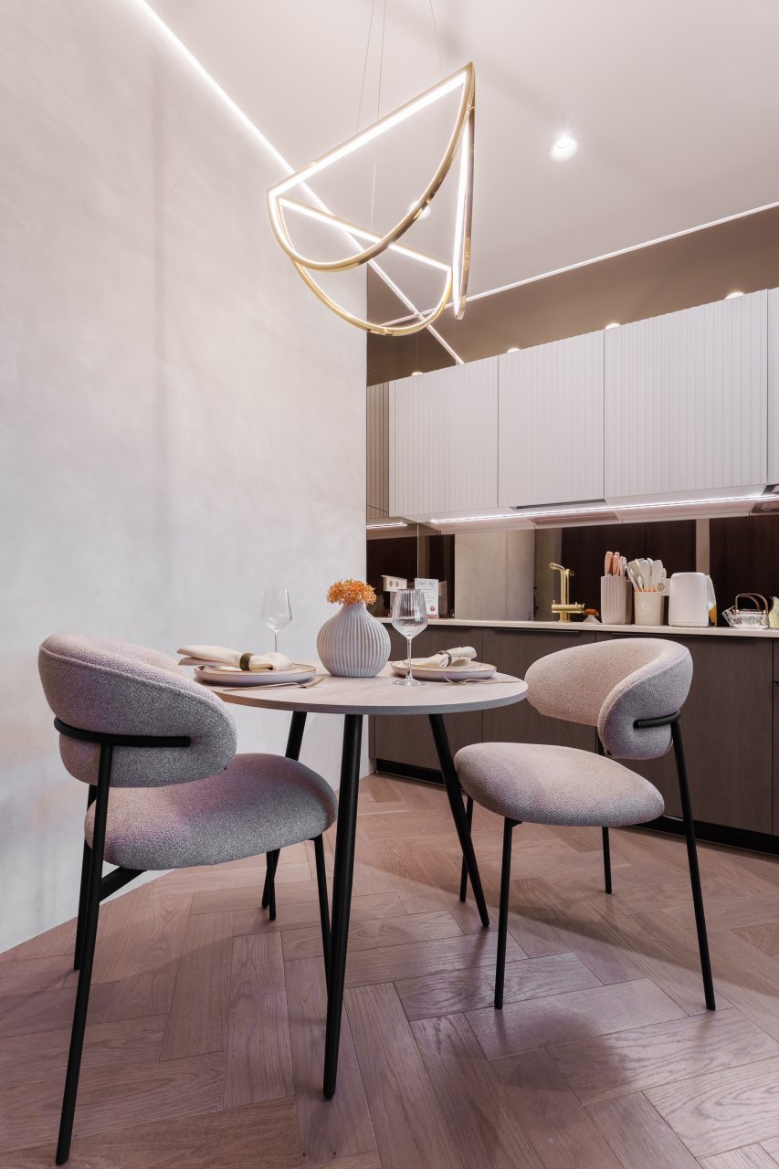 Трёхместный и более (Янтарь), Апартаменты Lux с террасой в центре Москвы