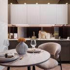 Трёхместный и более (Янтарь), Апартаменты Lux с террасой в центре Москвы