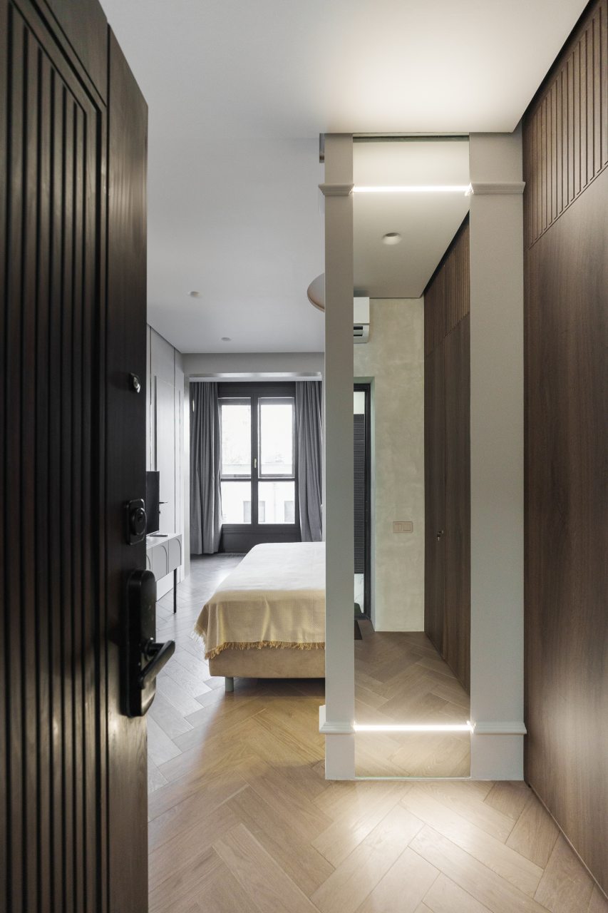 Трёхместный и более (Янтарь), Апартаменты Lux с террасой в центре Москвы