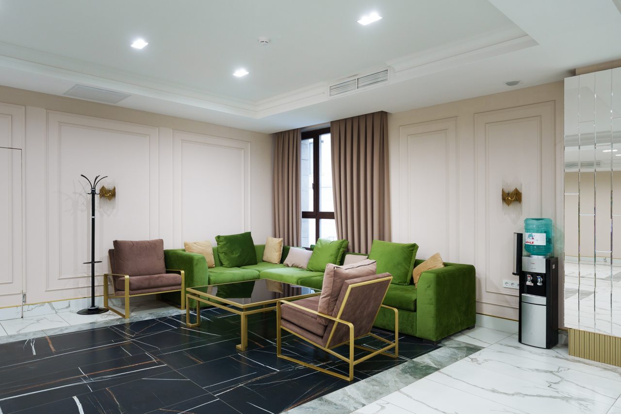Лобби, Апартаменты Lux с террасой в центре Москвы
