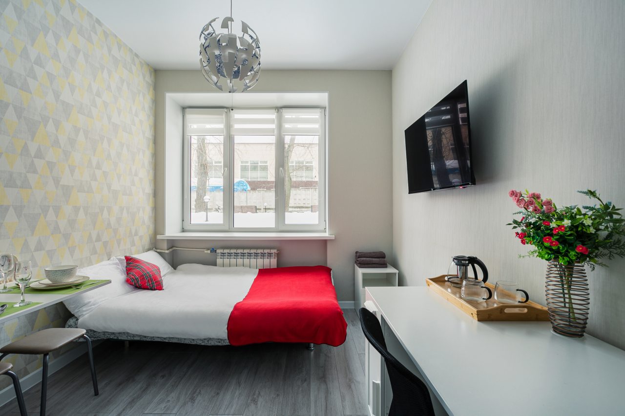 Апартаменты (Студия для 2 гостей) апартамента MaxRealty24 Волоколамское шоссе 88к5с5, Москва