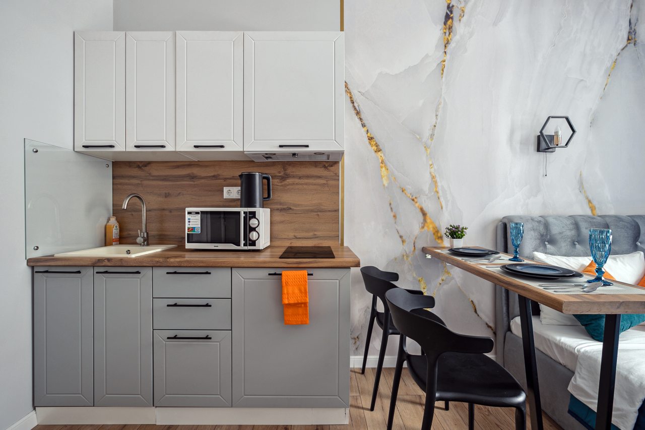 Апартаменты (Волоколамское шоссе 71/22к1. Однокомнатные для 2 гостей), Апартаменты MaxRealty24 Москва Волоколамское шоссе д 71/22к3