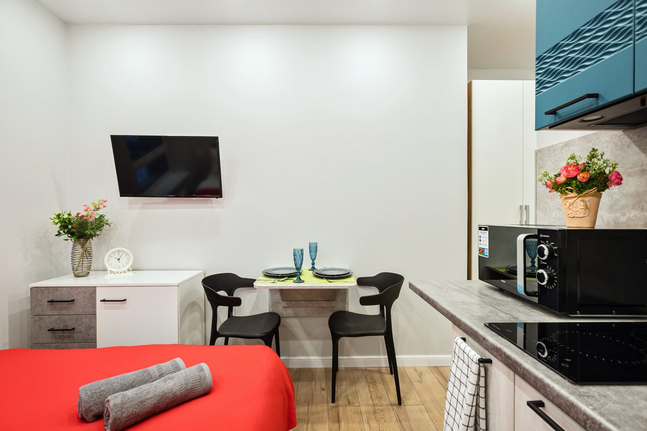 Апартаменты (Волоколамское шоссе, 71/22к1. Студия для 2 гостей), Апартаменты MaxRealty24 Москва Волоколамское шоссе д 71/22к3