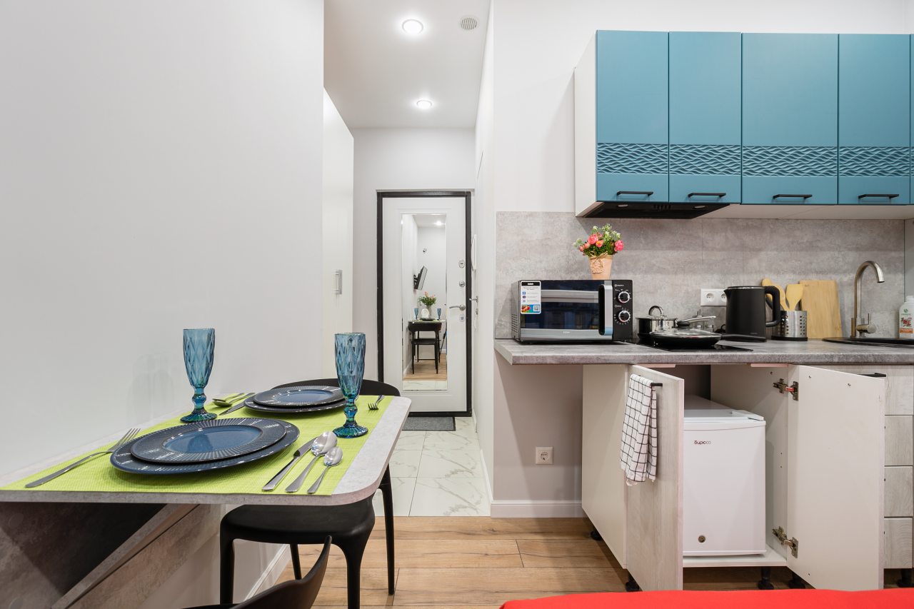 Апартаменты (Волоколамское шоссе, 71/22к1. Студия для 2 гостей), Апартаменты MaxRealty24 Москва Волоколамское шоссе д 71/22к3