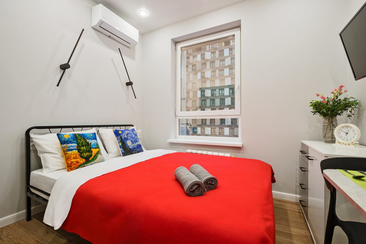 Апартаменты (Волоколамское шоссе, 71/22к1. Студия для 2 гостей), Апартаменты MaxRealty24 Москва Волоколамское шоссе д 71/22к3