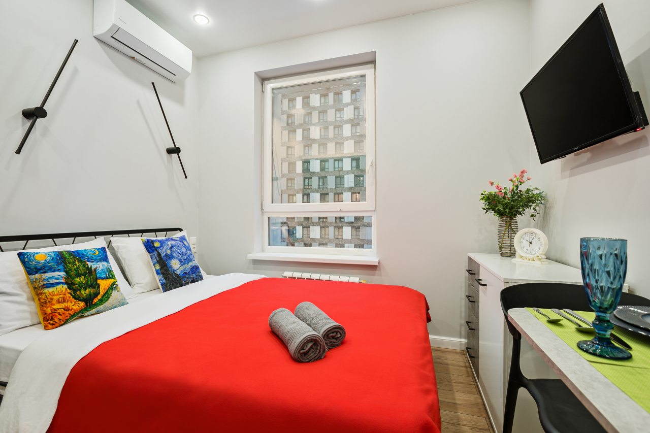 Апартаменты (Волоколамское шоссе, 71/22к1. Студия для 2 гостей), Апартаменты MaxRealty24 Москва Волоколамское шоссе д 71/22к3