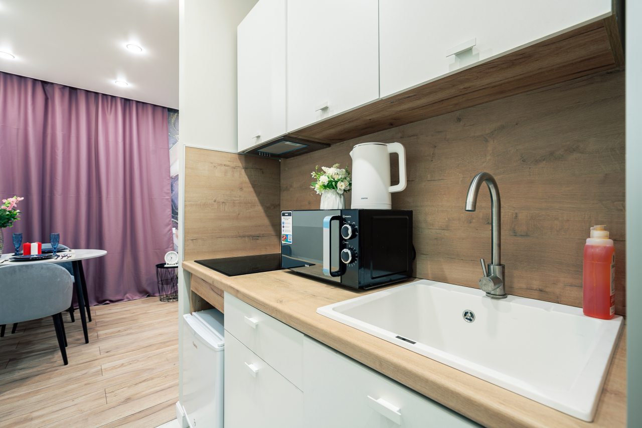 Апартаменты (Волоколамское шоссе 71/22,к1. Студия для 2 гостей), Апартаменты MaxRealty24 Москва Волоколамское шоссе д 71/22к3