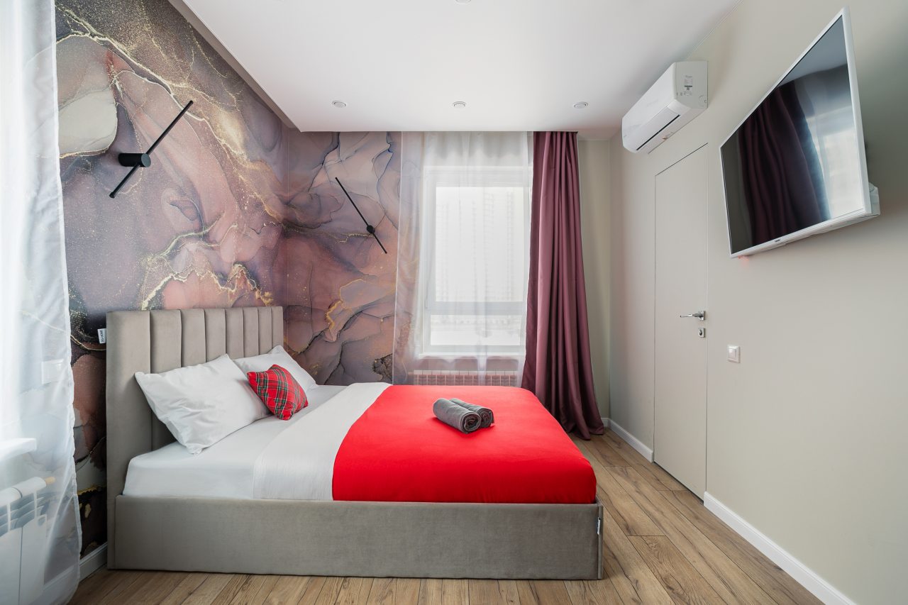 Апартаменты (Волоколамское шоссе 71/22,к1. Студия для 2 гостей), Апартаменты MaxRealty24 Москва Волоколамское шоссе д 71/22к3