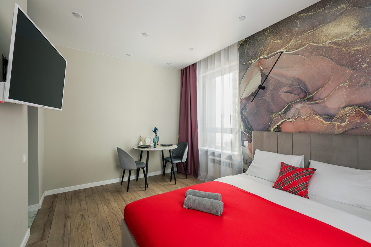 Апартаменты (Волоколамское шоссе 71/22,к1. Студия для 2 гостей), Апартаменты MaxRealty24 Москва Волоколамское шоссе д 71/22к3