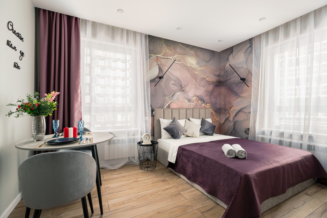 Апартаменты (Волоколамское шоссе 71/22,к1. Студия для 2 гостей), Апартаменты MaxRealty24 Москва Волоколамское шоссе д 71/22к3