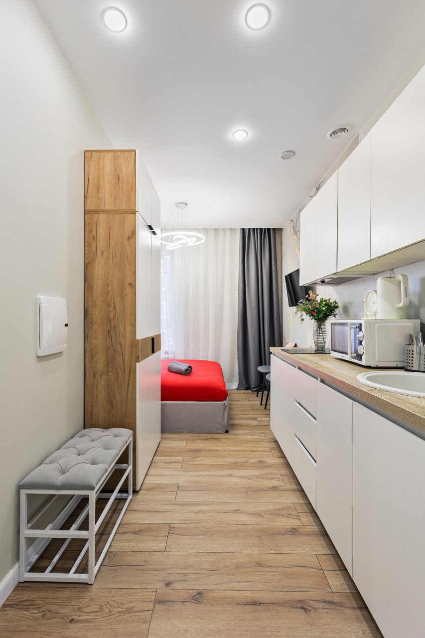 Апартаменты (Волоколамское шоссе 71/22 к 1. Студия для 2 гостей), Апартаменты MaxRealty24 Москва Волоколамское шоссе д 71/22к3