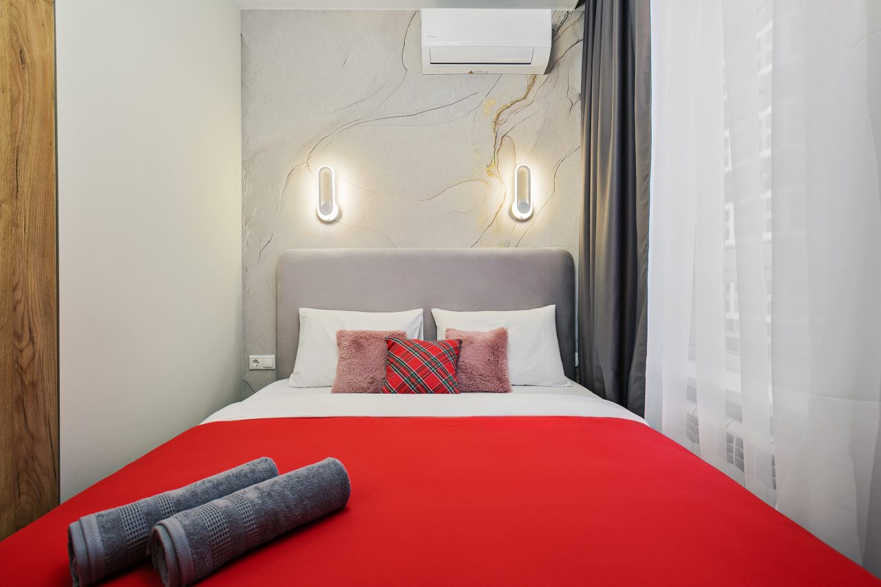 Апартаменты (Волоколамское шоссе 71/22 к 1. Студия для 2 гостей), Апартаменты MaxRealty24 Москва Волоколамское шоссе д 71/22к3