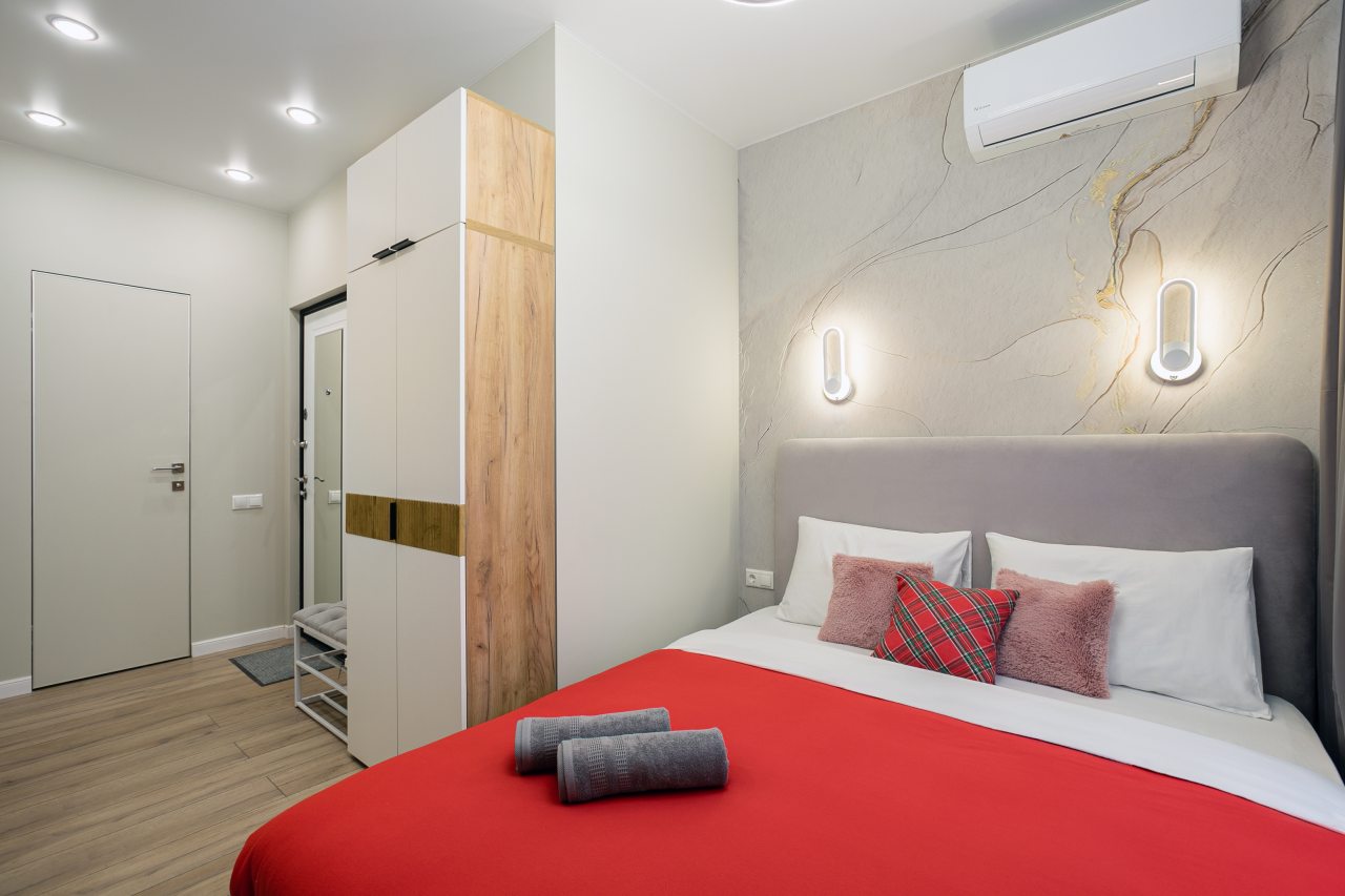 Апартаменты (Волоколамское шоссе 71/22 к 1. Студия для 2 гостей), Апартаменты MaxRealty24 Москва Волоколамское шоссе д 71/22к3