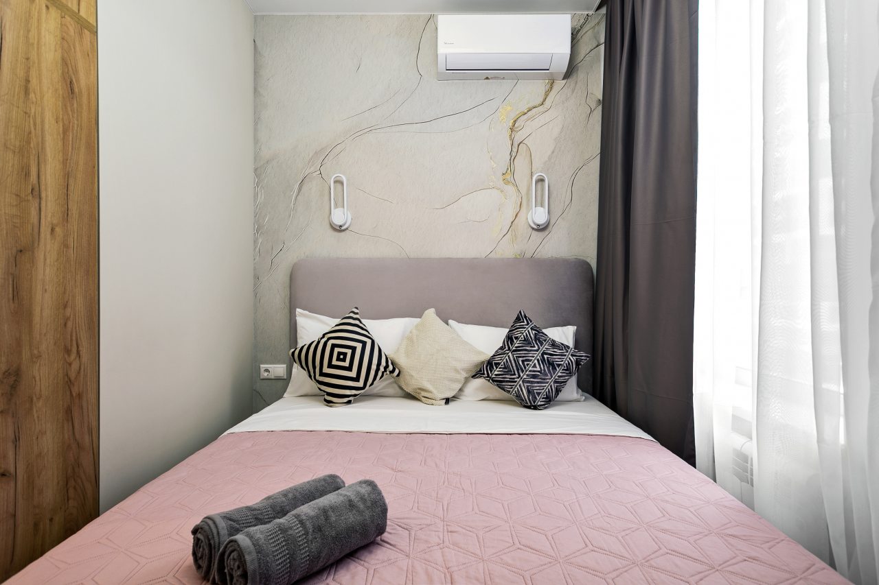 Апартаменты (Волоколамское шоссе 71/22 к 1. Студия для 2 гостей), Апартаменты MaxRealty24 Москва Волоколамское шоссе д 71/22к3