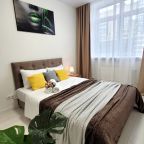 Двуспальная кровать - тахта с мягким топпером 140*200