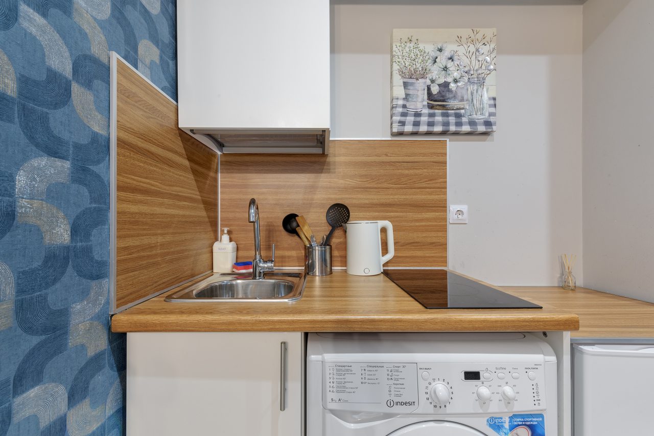 Апартаменты (LUX с двухспальной кроватью (№5)), Апартаменты VEDA Aparts Обводный 132