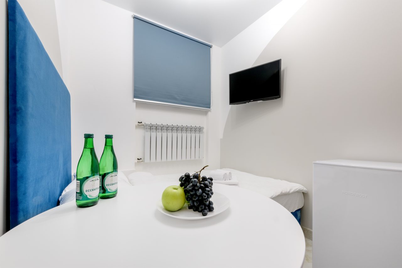 Апартаменты (С двухспальной кроватью (10)), Апартаменты VEDA Aparts Обводный 132