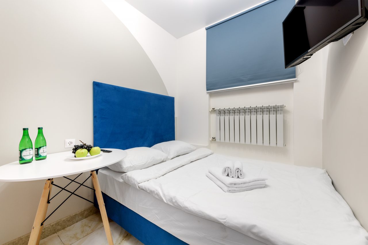 Апартаменты (С двухспальной кроватью (10)), Апартаменты VEDA Aparts Обводный 132