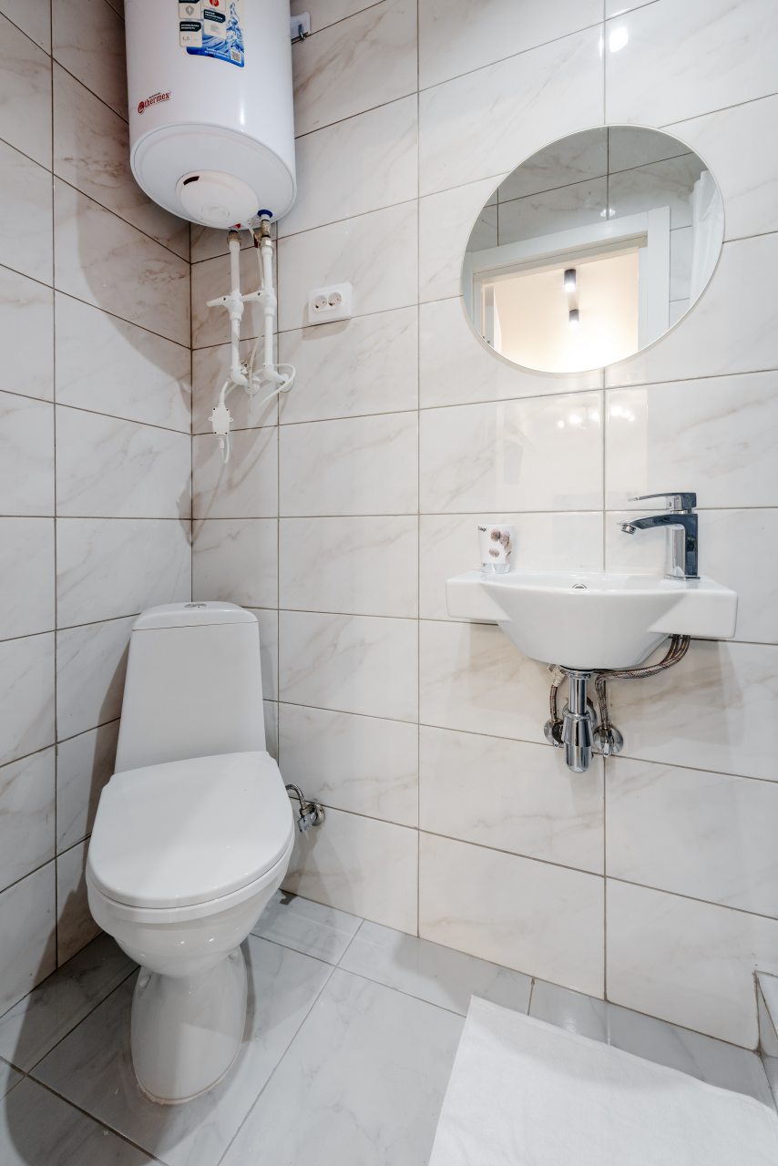 Апартаменты (С двухспальной кроватью (1)), Апартаменты VEDA Aparts Обводный 132