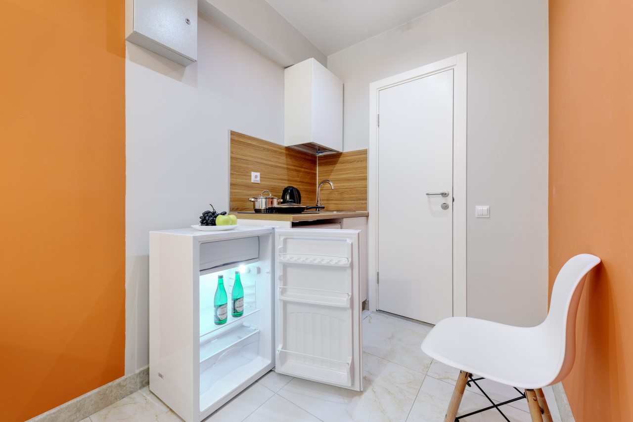 Апартаменты (С двухспальной кроватью (1)), Апартаменты VEDA Aparts Обводный 132