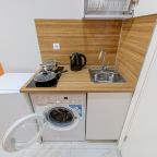 Апартаменты (С двухспальной кроватью (1)), Апартаменты VEDA Aparts Обводный 132