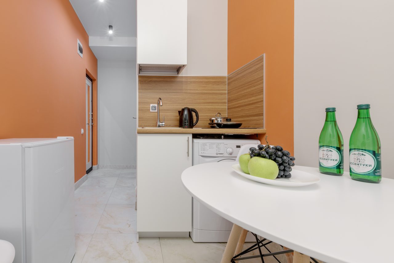 Апартаменты (С двухспальной кроватью (7)), Апартаменты VEDA Aparts Обводный 132