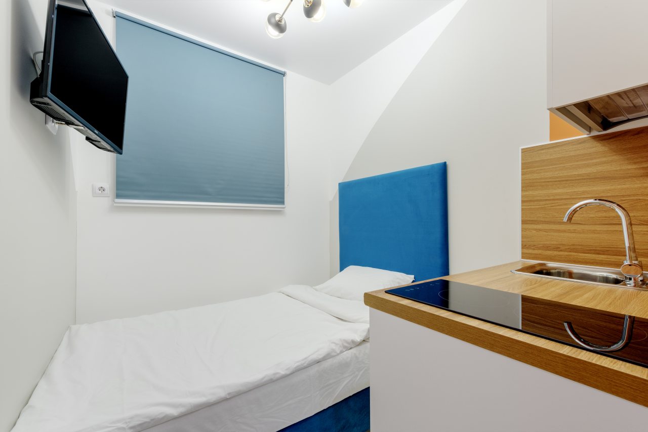 Апартаменты (С двухспальной кроватью (3)), Апартаменты VEDA Aparts Обводный 132