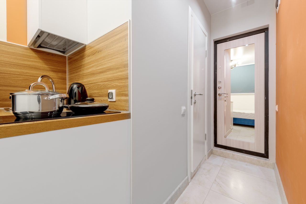 Апартаменты (С двухспальной кроватью (3)), Апартаменты VEDA Aparts Обводный 132