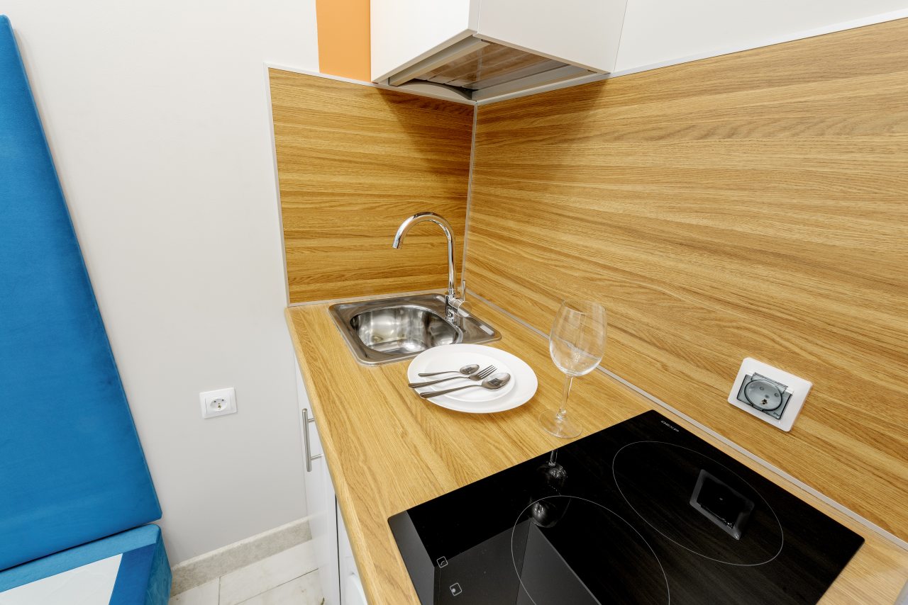 Апартаменты (С двухспальной кроватью (3)), Апартаменты VEDA Aparts Обводный 132