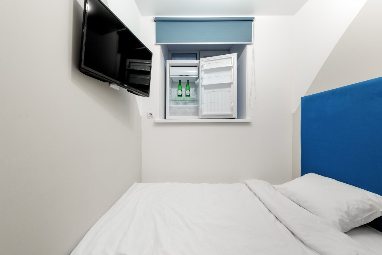 Апартаменты (С двухспальной кроватью (4)), Апартаменты VEDA Aparts Обводный 132