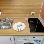 Апартаменты (С двухспальной кроватью (4)), Апартаменты VEDA Aparts Обводный 132