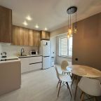 Зона кухни гостиной для комфортного отдыха