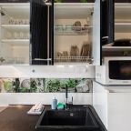 Кухня, Апартаменты Однушка с невероятным видом на главное озеро города