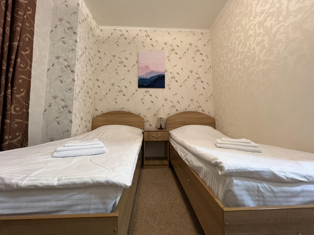 Двухместный (С двумя отдельными кроватями) мини-отеля на Славского, Белокуриха