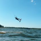 Кайтинг на Можайском водохранилище, База отдыха Домики и доски