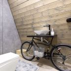 Коттедж (A-Frame №7 (с купелью и баней)), База отдыха Les Holidays