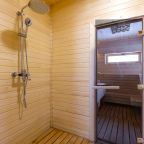 Коттедж (A-Frame №7 (с купелью и баней)), База отдыха Les Holidays